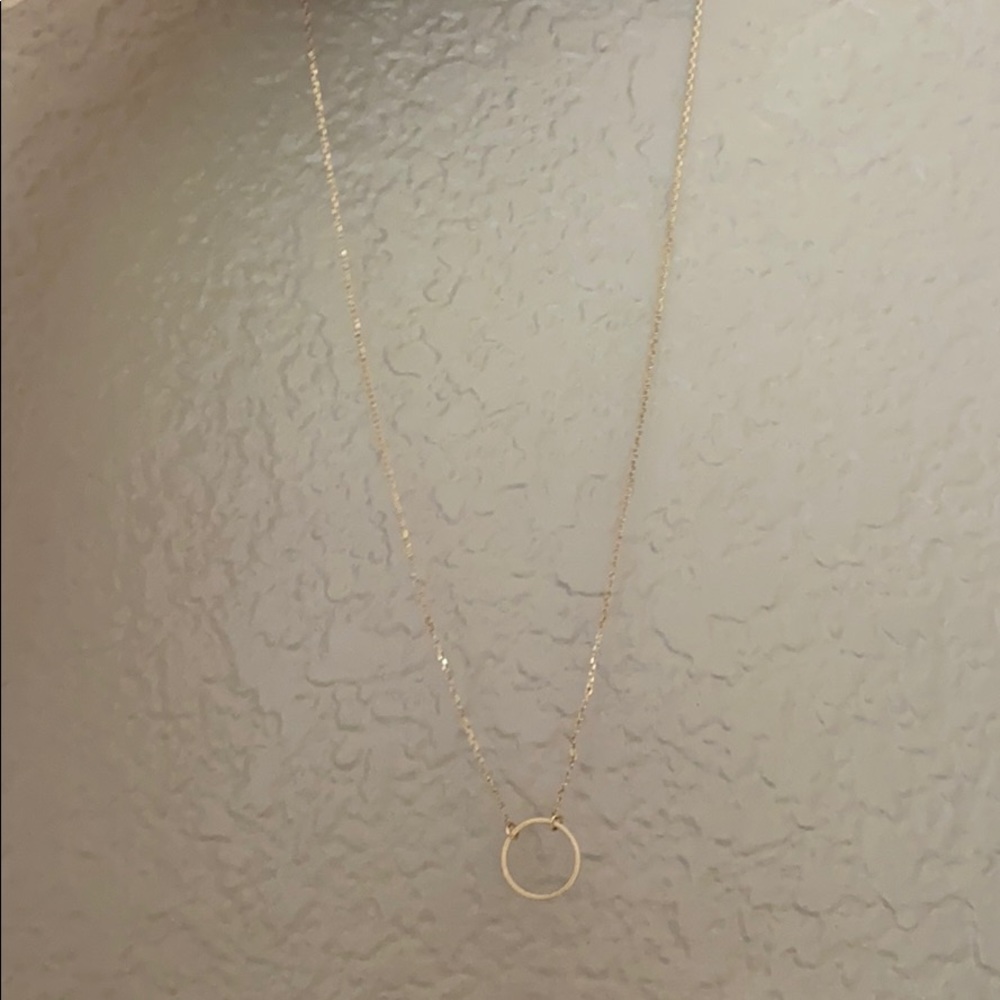 Golden Circle Necklace